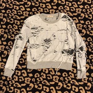 Distressed Sweatshirt